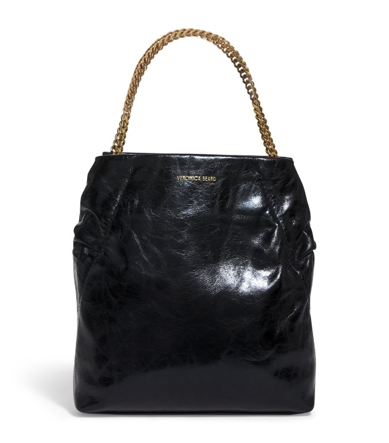 Veronica Beard Veronica Beard Small Leather Slouch Shoulder Bag