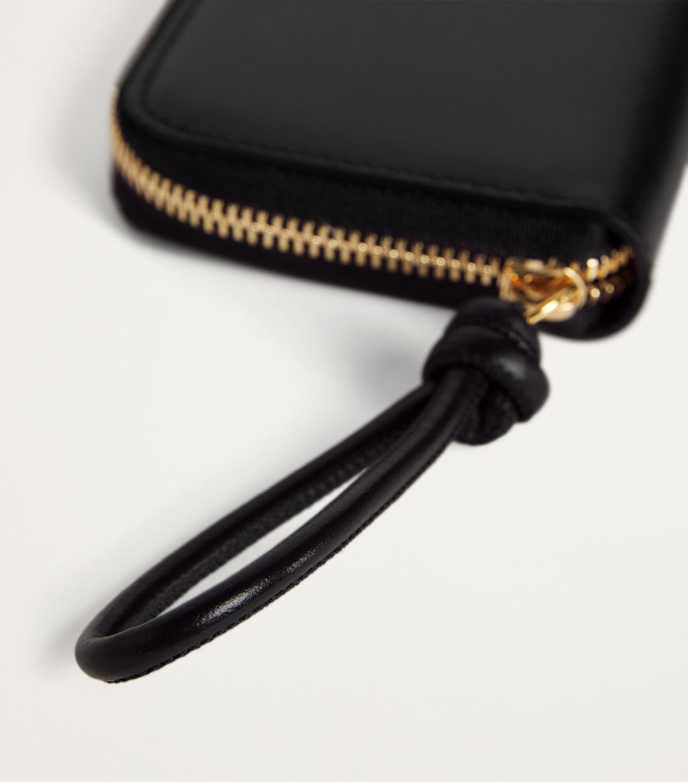 Jil Sander Jil Sander Leather Zip-Around Wallet