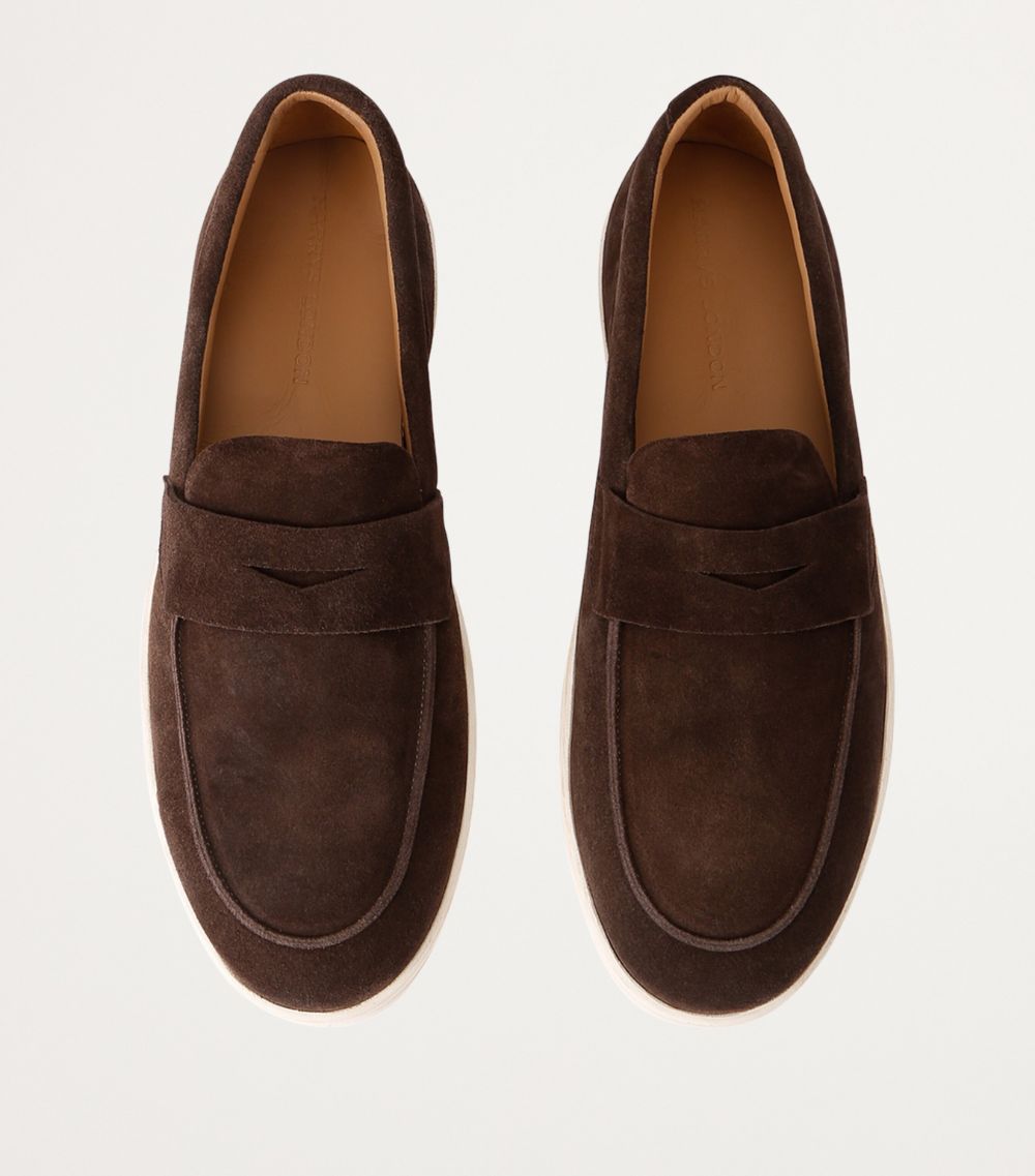 Harrys Of London Harrys Of London Suede Burton Loafers