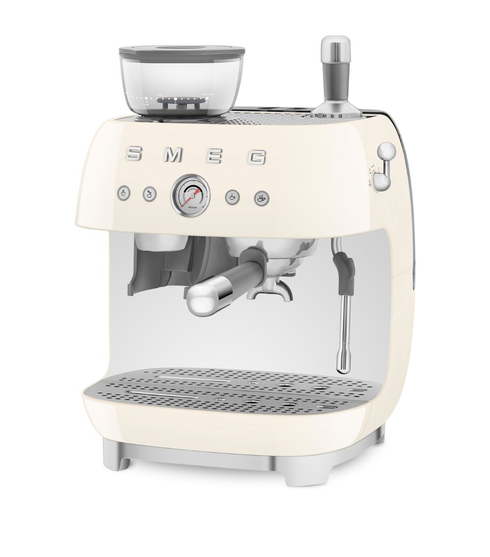 Smeg Smeg Egf03Cruk Espresso Coffee Machine With Grinder
