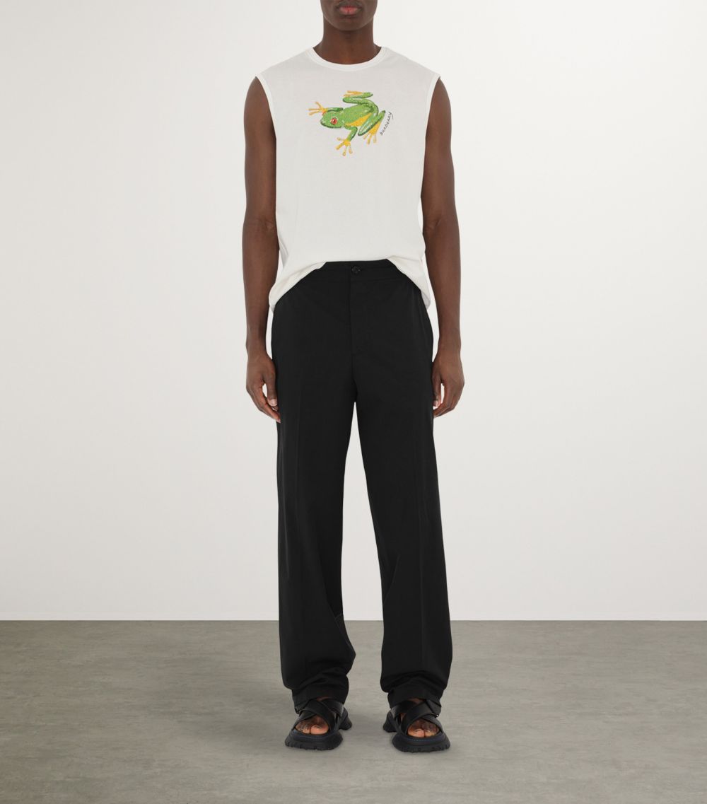 Burberry Burberry Embellished Frog T-Shirt