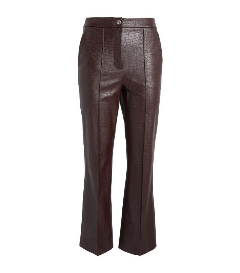 Max Mara Leisure Max Mara Leisure Faux Leather Queva Trousers