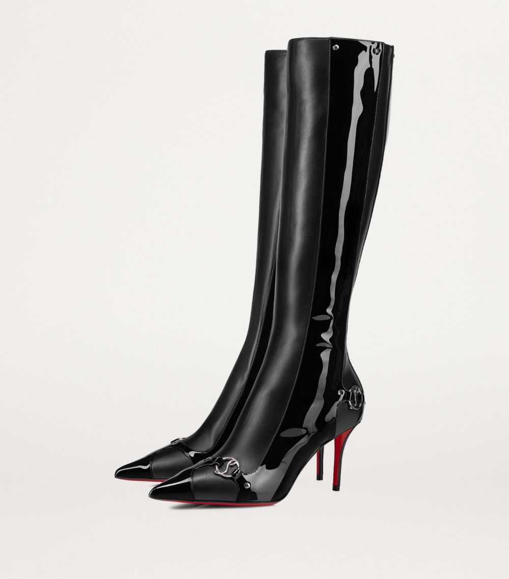 Christian Louboutin Christian Louboutin Cl In The 90S Leather Knee-High Boots 80