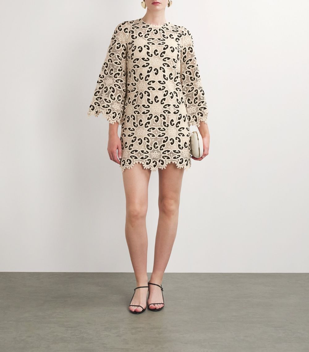 Zimmermann Zimmermann Lace Ottie Mini Dress