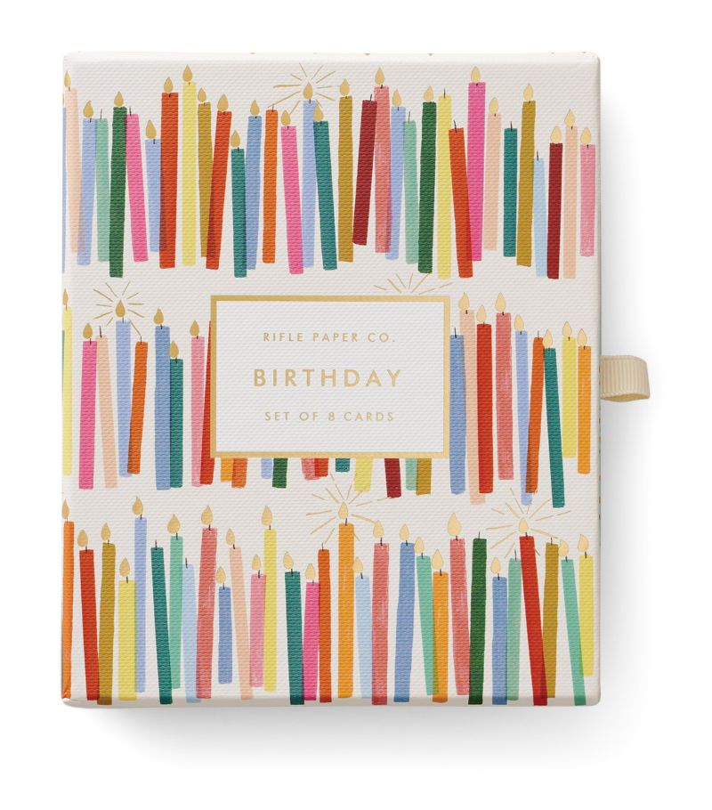 Rifle Paper Co. Rifle Paper Co. Birthday Candles Cards (Pack of 8)