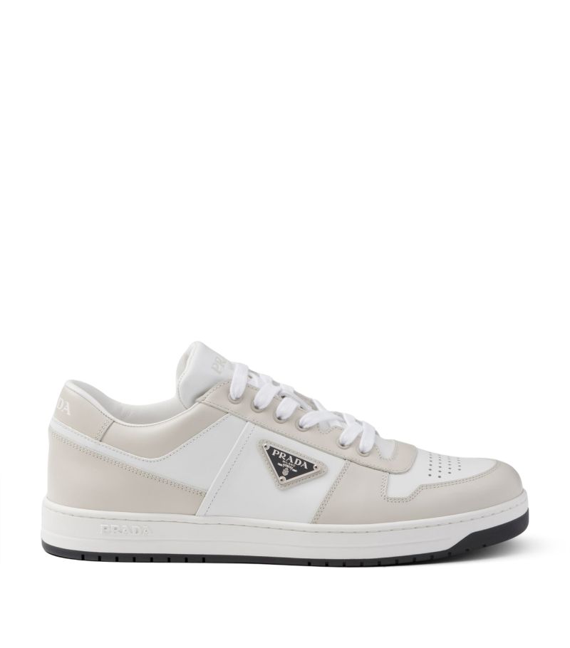 Prada Prada Leather Downtown Sneakers