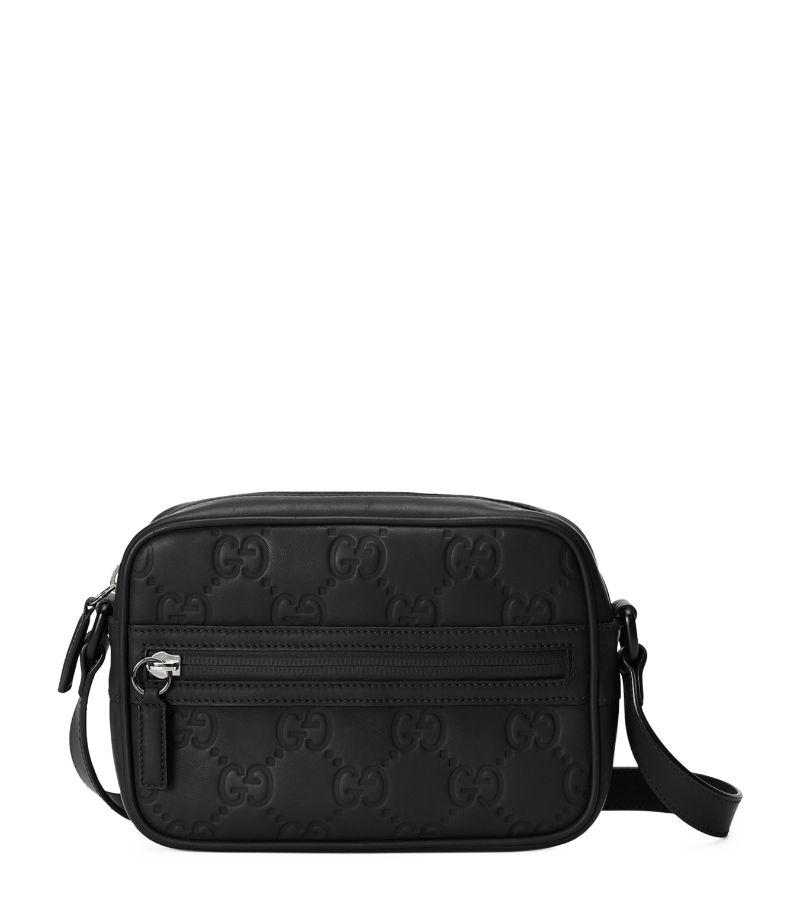 Gucci Gucci Mini Leather Gg Cross-Body Bag