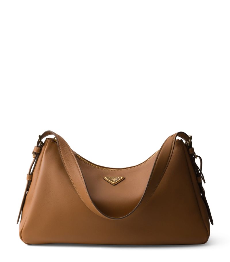 Prada Prada Large Calf Leather Aimée Shoulder Bag