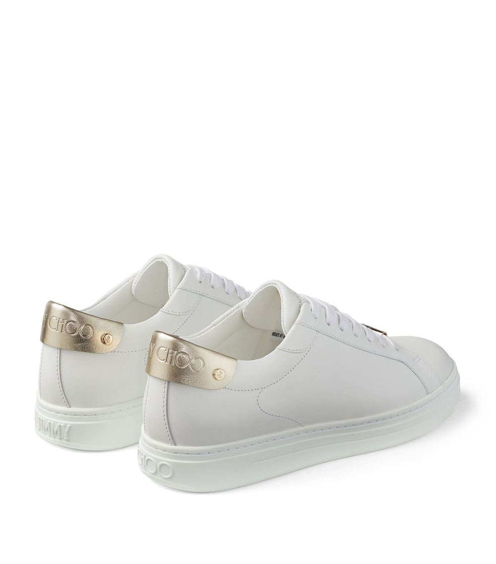 Jimmy Choo Jimmy Choo Rome Leather Sneakers