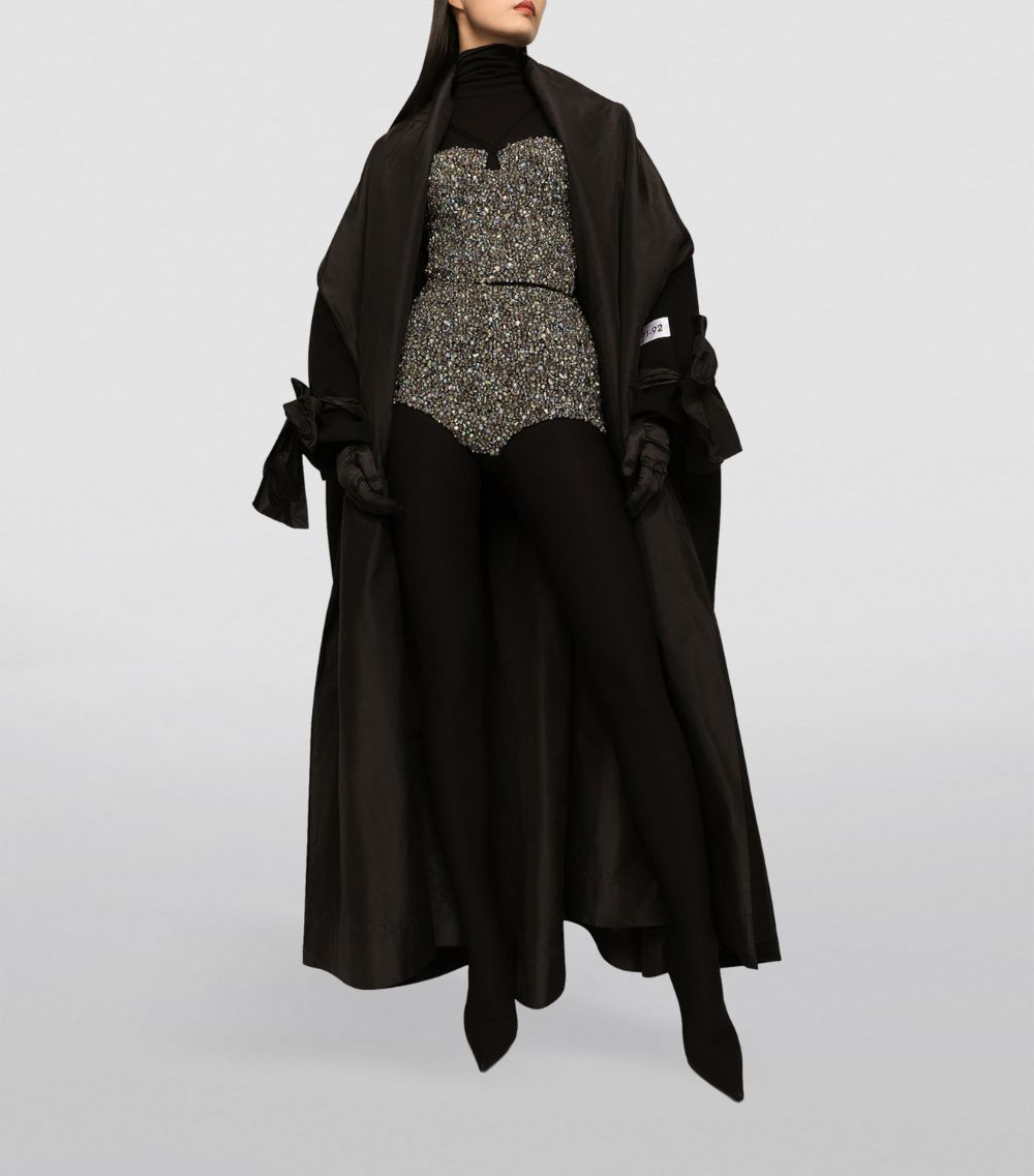 Dolce & Gabbana Dolce & Gabbana Kim Dolce & Gabbana Wool Bow-Detail Overcoat