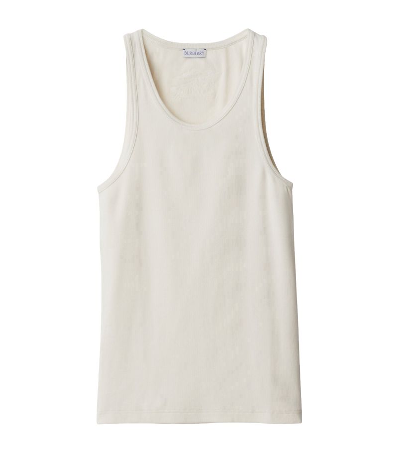 Burberry Burberry Stretch-Cotton Ekd Tank Top