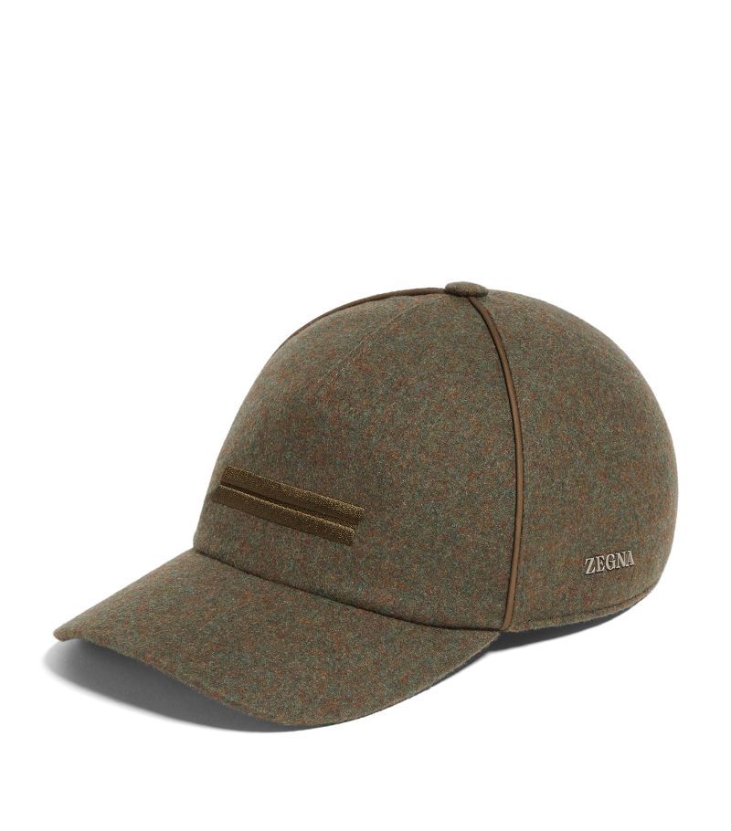 zegna Zegna Oasi Cashmere Baseball Cap