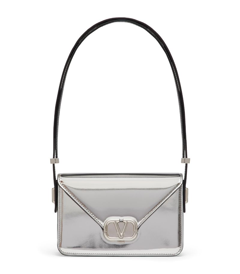 VALENTINO GARAVANI Valentino Garavani Small Leather Letter Shoulder Bag