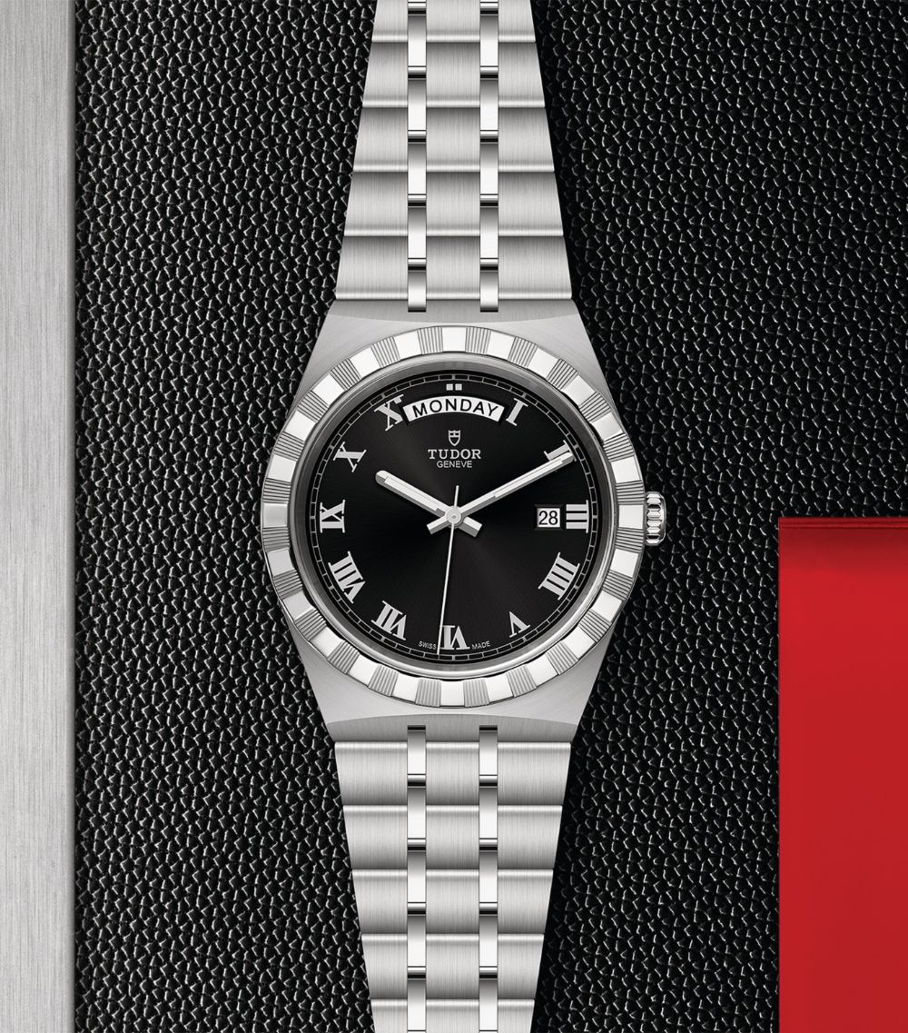 Tudor Tudor Royal Day + Date Stainless Steel Watch 41Mm