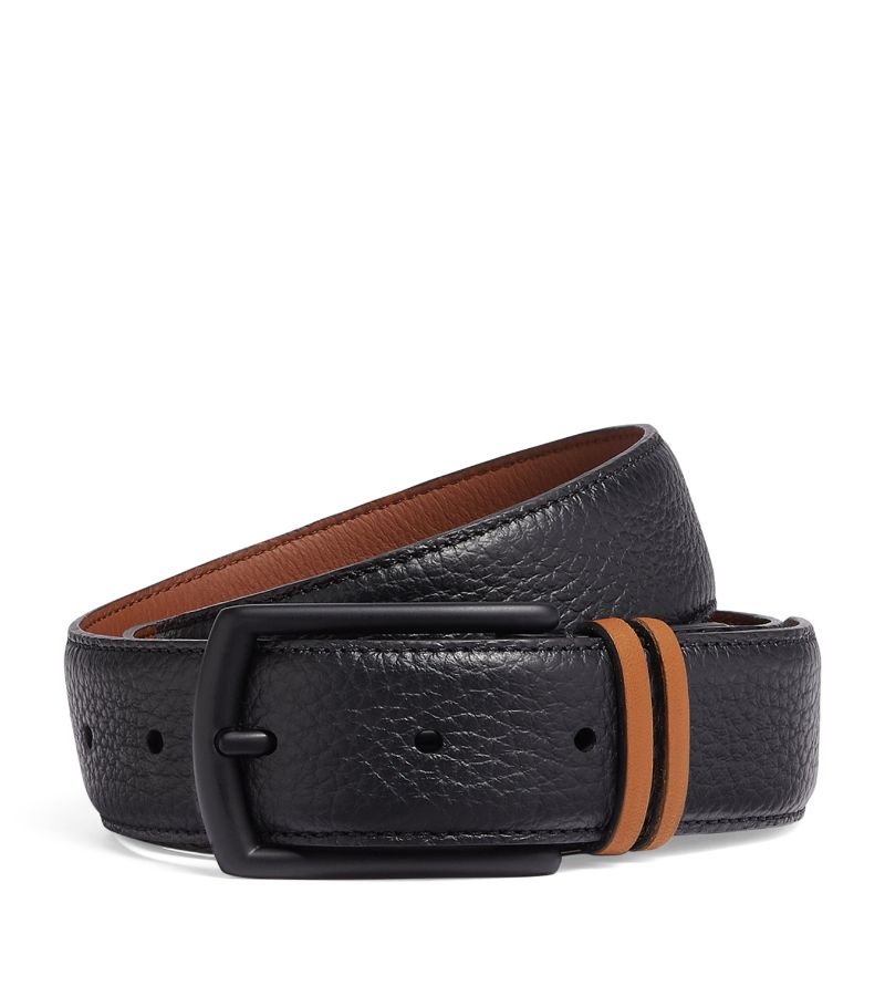 zegna Zegna Leather Belt