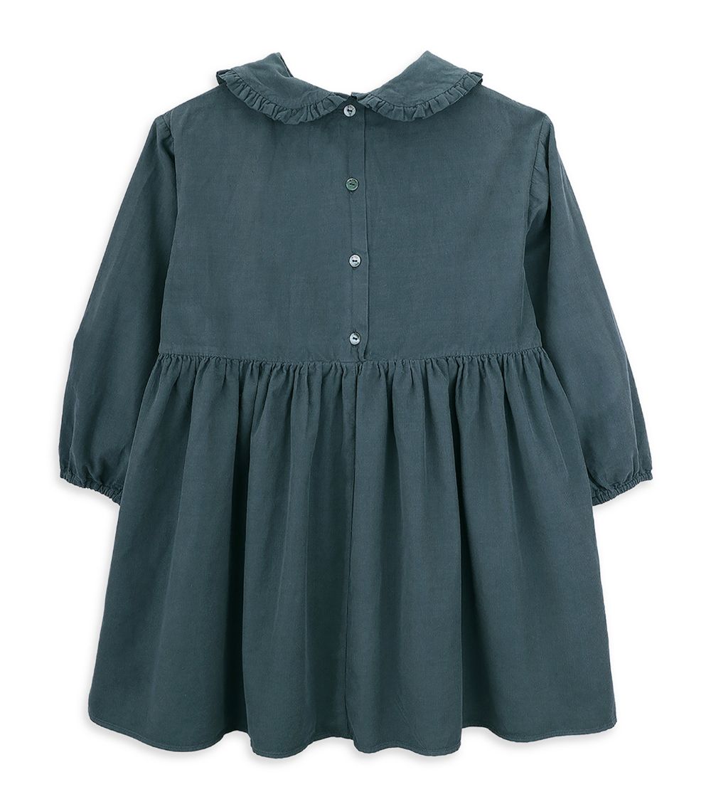  Knot Corduroy Long-Sleeve Dress (3-8 Years)