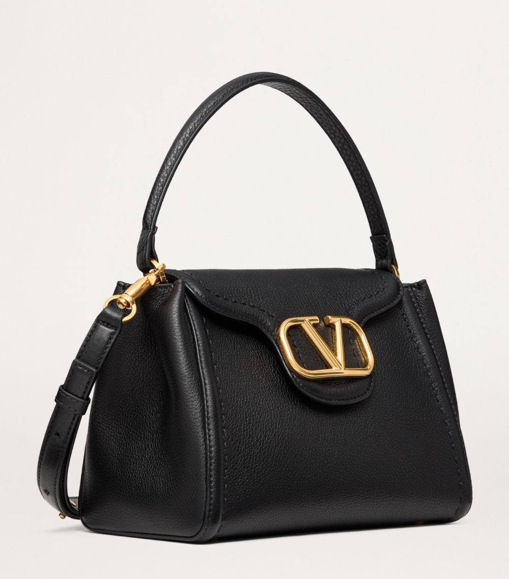 VALENTINO GARAVANI Valentino Garavani Small Calf Leather Alltime Shoulder Bag