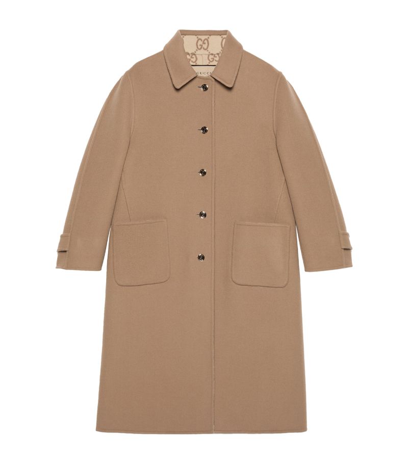 Gucci Gucci Wool Reversible Coat