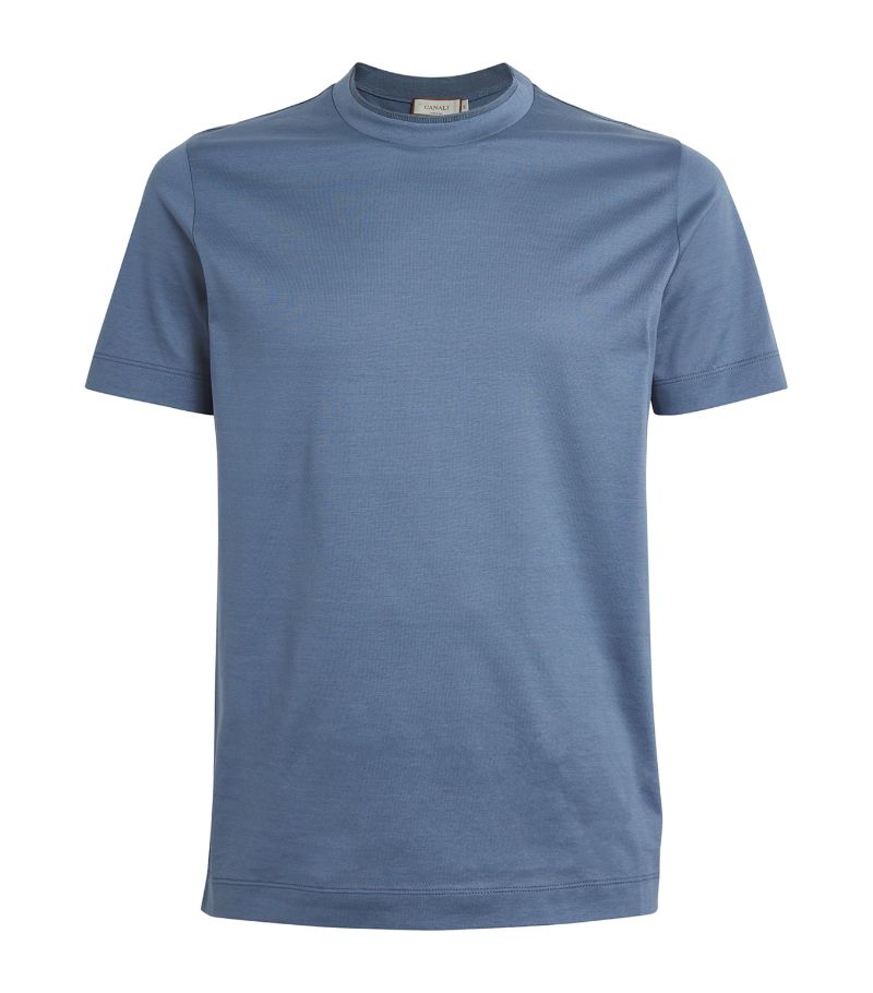 Canali Canali Cotton Double-Layer T-Shirt