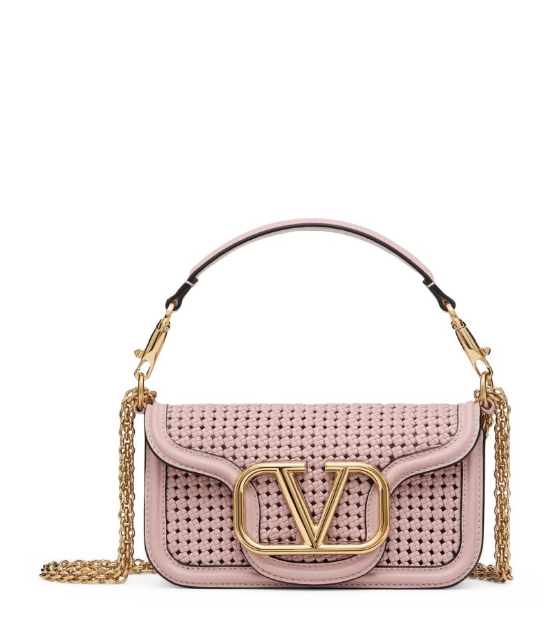 VALENTINO GARAVANI Valentino Garavani Leather Loco Shoulder Bag