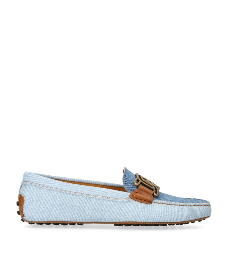 Tod's Tod's Denim Gommino Driving Shoes