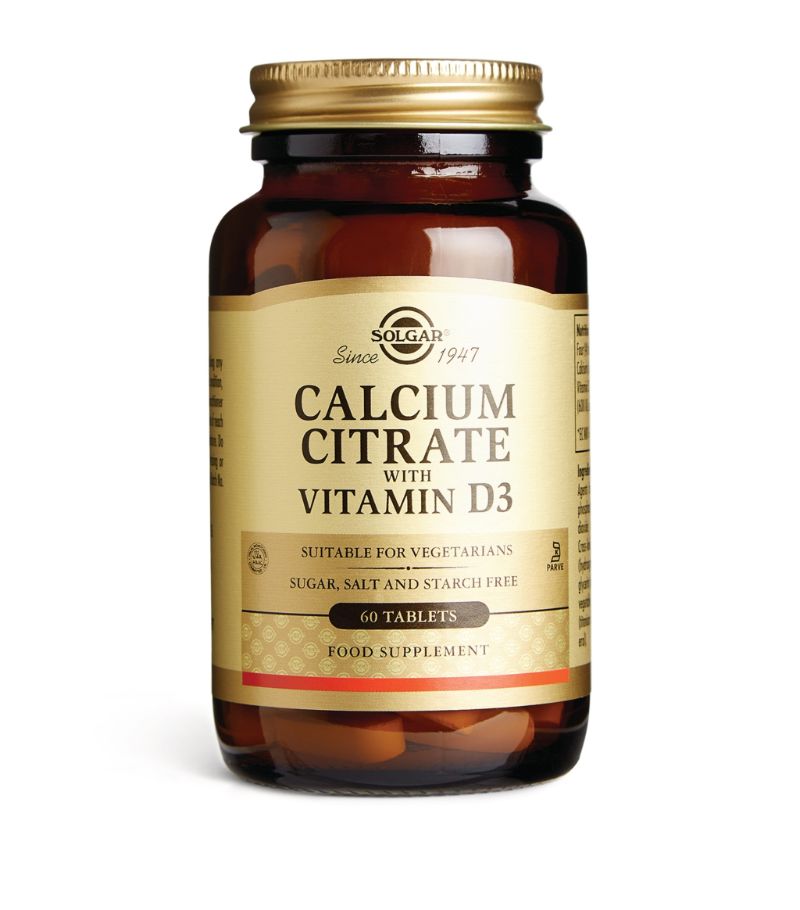 Solgar Solgar Calcium Citrate With Vitamin D3 (60 Tablets)