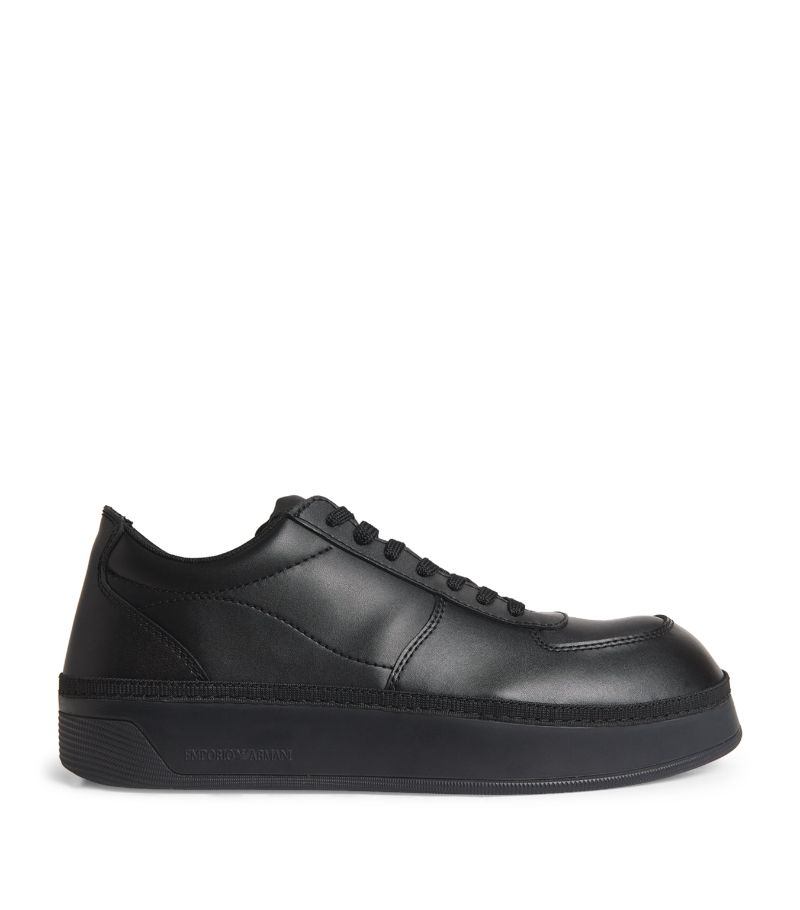 Emporio Armani Emporio Armani Leather Sneakers