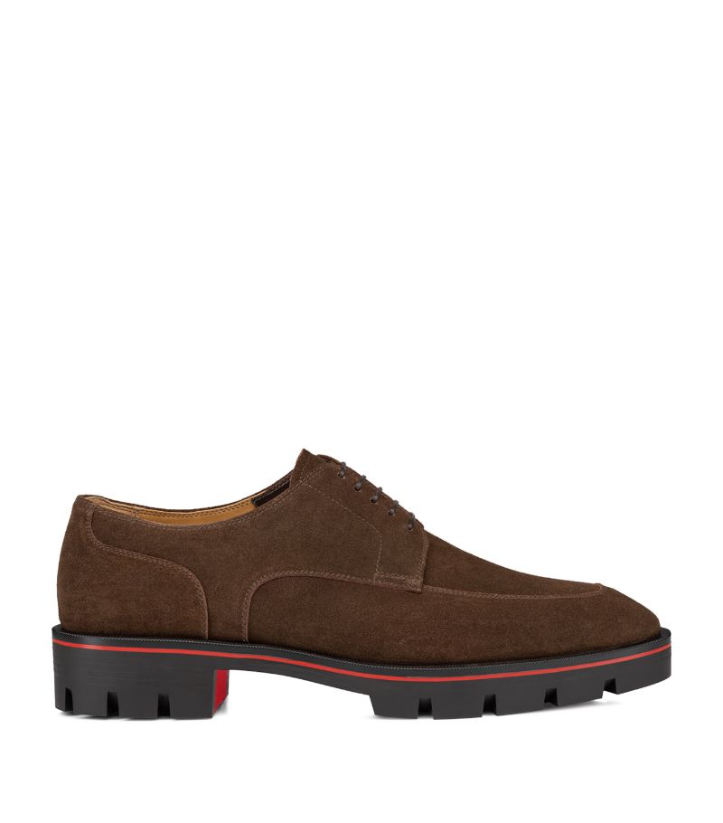 Christian Louboutin Christian Louboutin Davisol Suede Derby Shoes