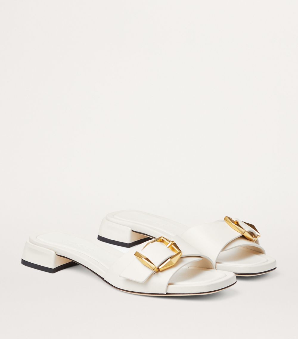 Jimmy Choo Jimmy Choo Hawke Leather Mules