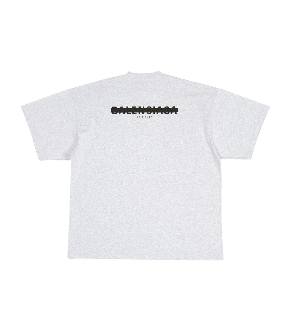 Balenciaga Balenciaga Oversized Logo T-Shirt