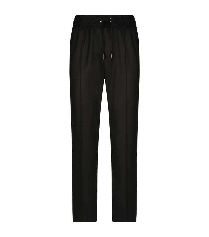 Dolce & Gabbana Dolce & Gabbana Virgin Wool Drawstring Trousers