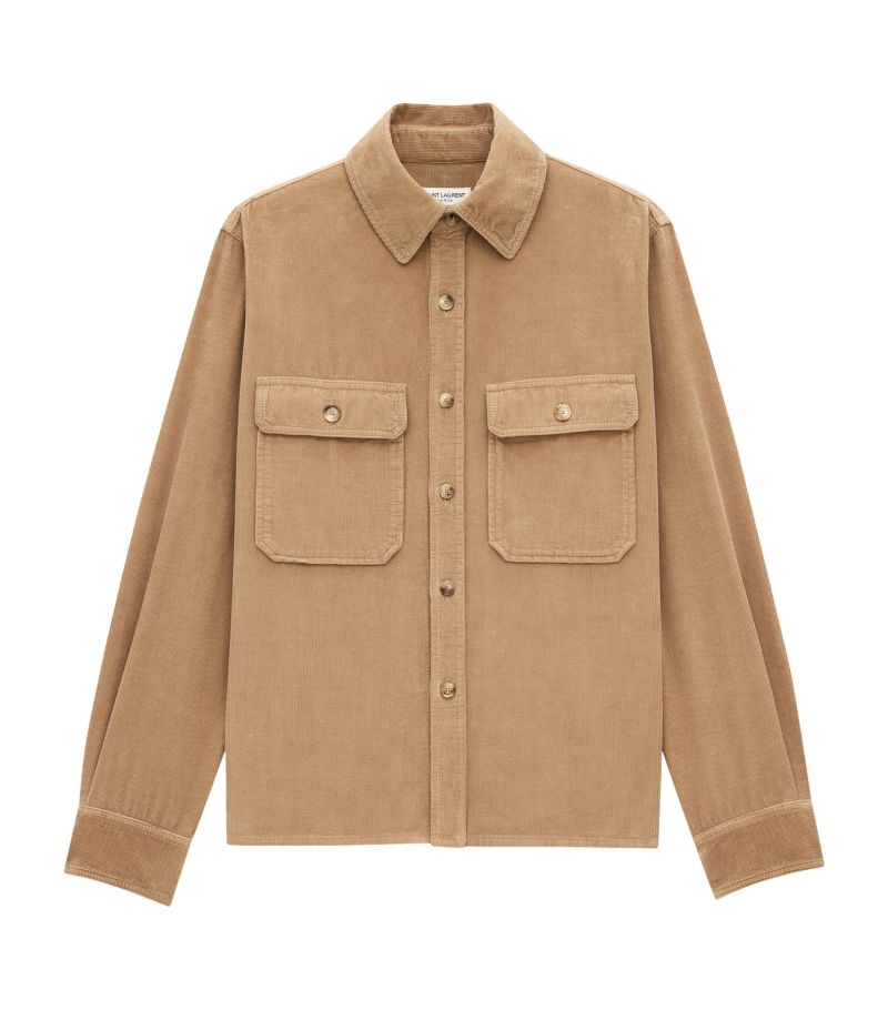 Saint Laurent Saint Laurent Corduroy Overshirt