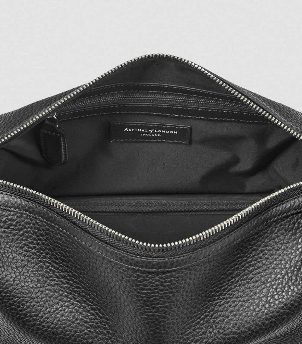  Aspinal Of London Leather Reporter Wash Bag