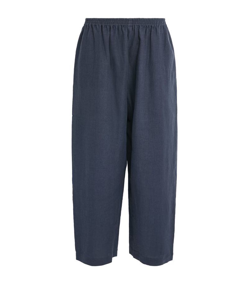 Eskandar Eskandar Linen Cropped Japanese Trousers