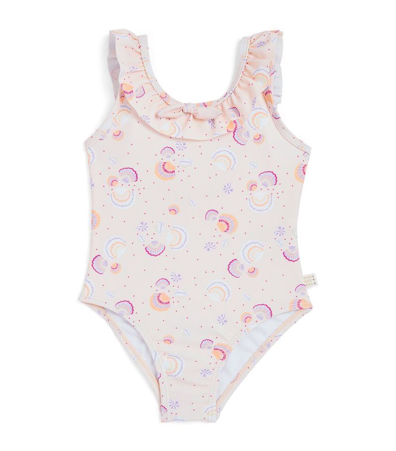 Carrément Beau Carrement Beau Shell Print Swimsuit (6-18 Months)