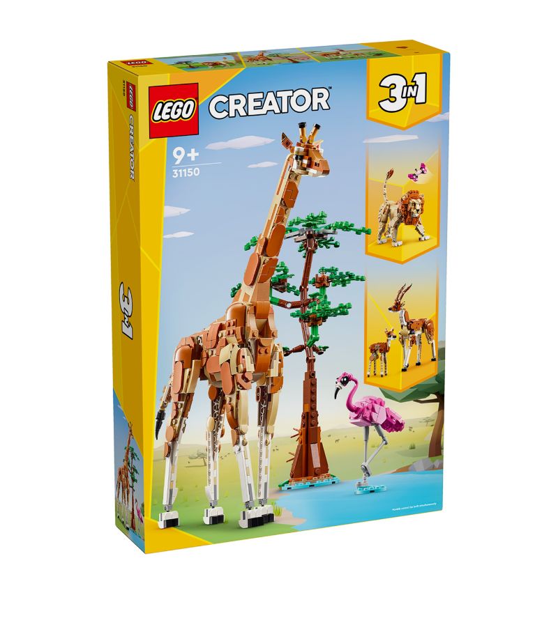 Lego Lego Lego Creator 3-In-1 Wild Safari Animals Nature Toys Set 31150