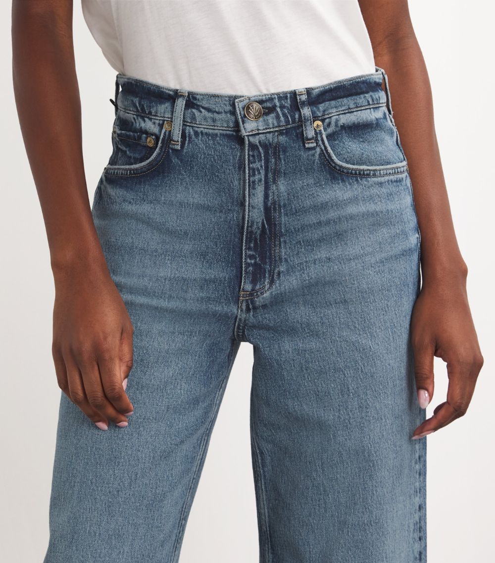 Rag & Bone Rag & Bone Shea High-Rise Straight Jeans