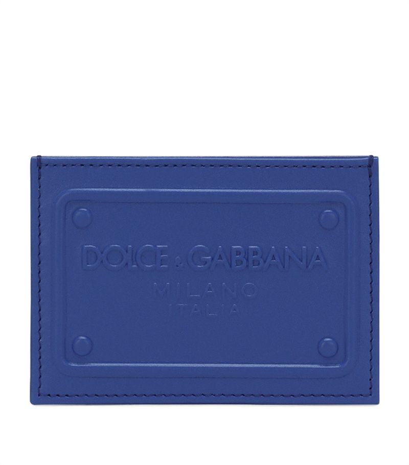 Dolce & Gabbana Dolce & Gabbana Calf Leather Card Holder