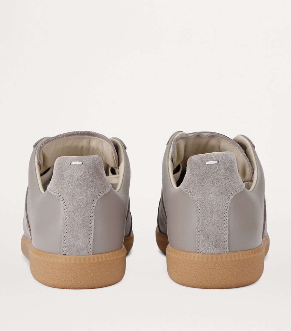 Maison Margiela Maison Margiela Leather-Suede Replica Sneakers