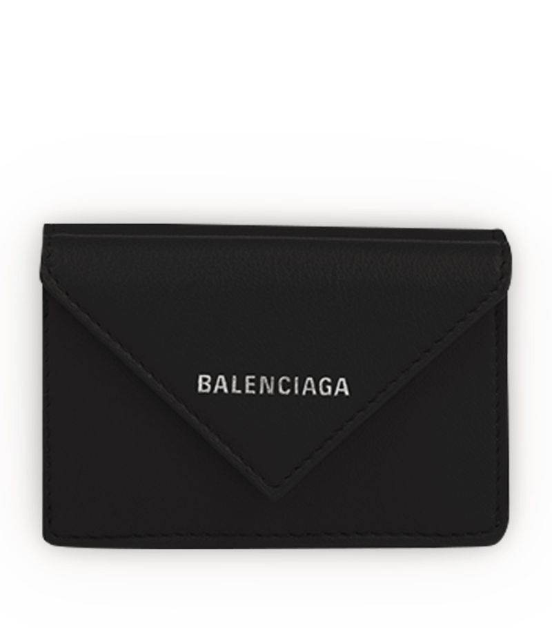 Balenciaga Balenciaga Mini Leather Papier Wallet