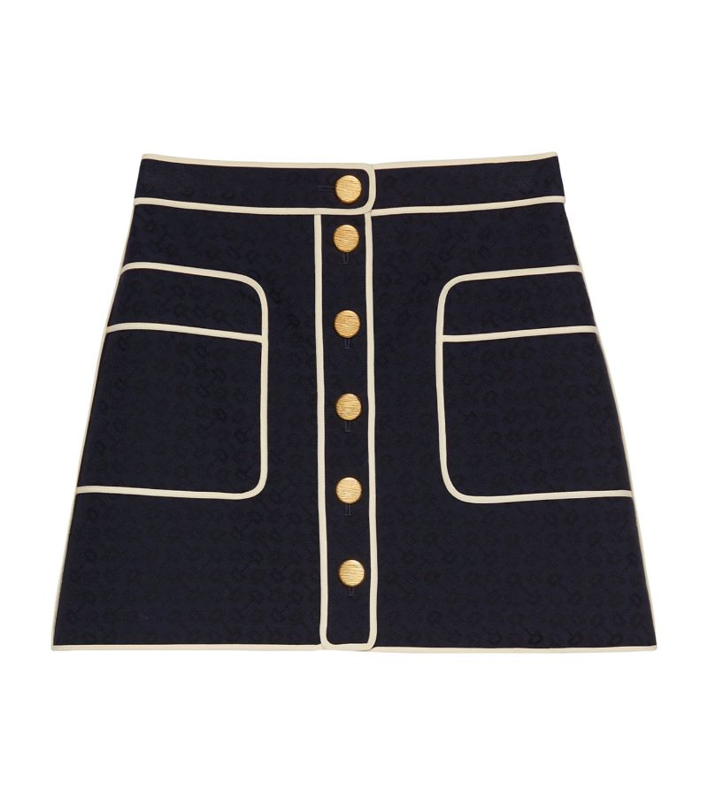 Gucci Gucci Horsebit Jacquard Mini Skirt