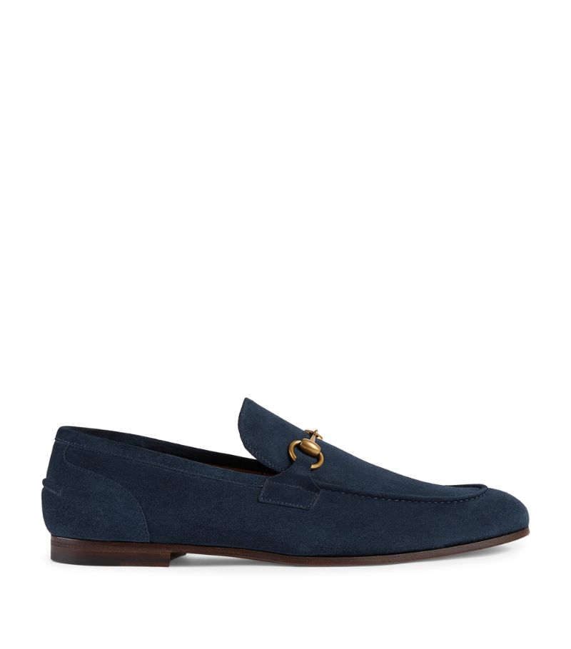 Gucci Gucci Suede Jordaan Loafers