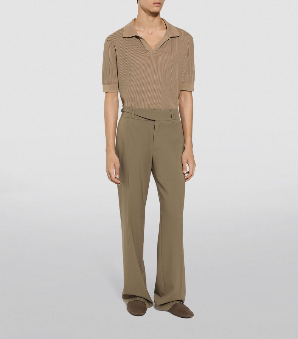 Dolce & Gabbana Dolce & Gabbana Virgin Wool Tailored Trousers