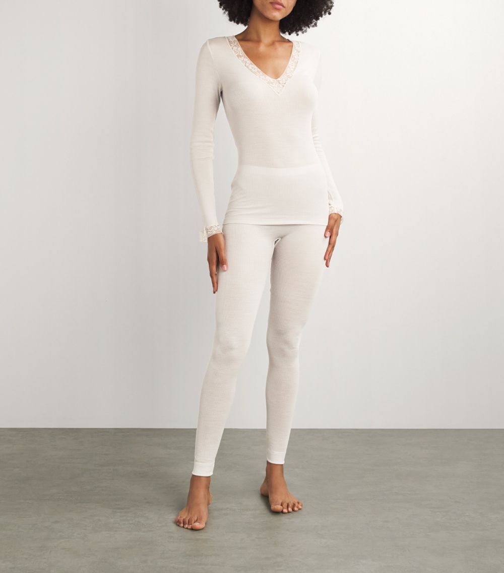 Zimmerli Zimmerli Wool-Silk Leggings