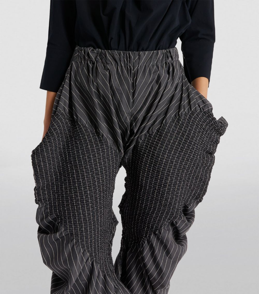 Issey Miyake Issey Miyake Pleated Contraction Trousers