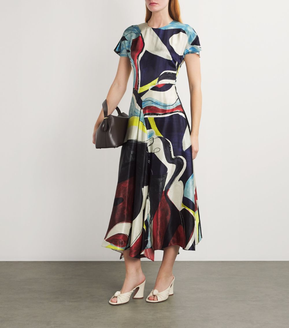 Roksanda Roksanda Silk Adrianna Midi Dress