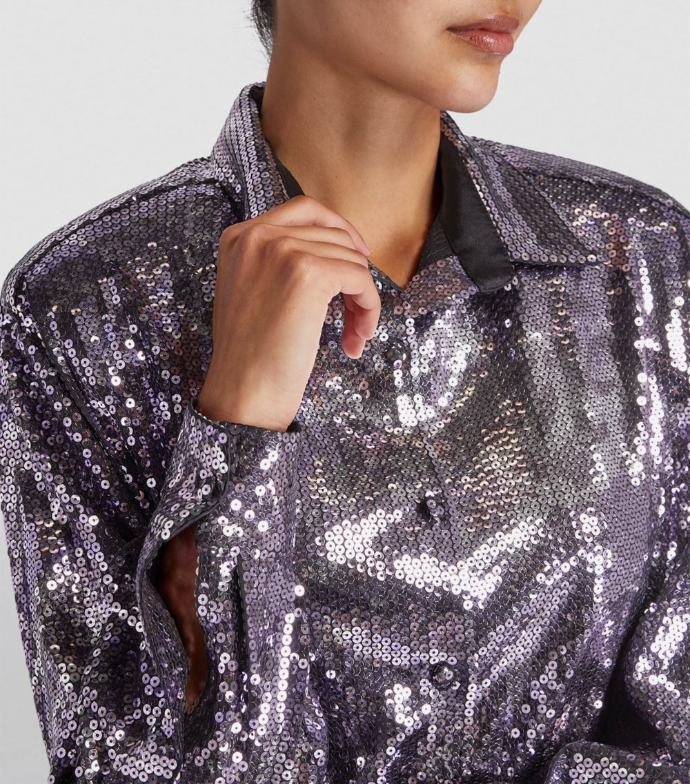  The New Arrivals Ilkyaz Ozel Sequin Colette Shirt