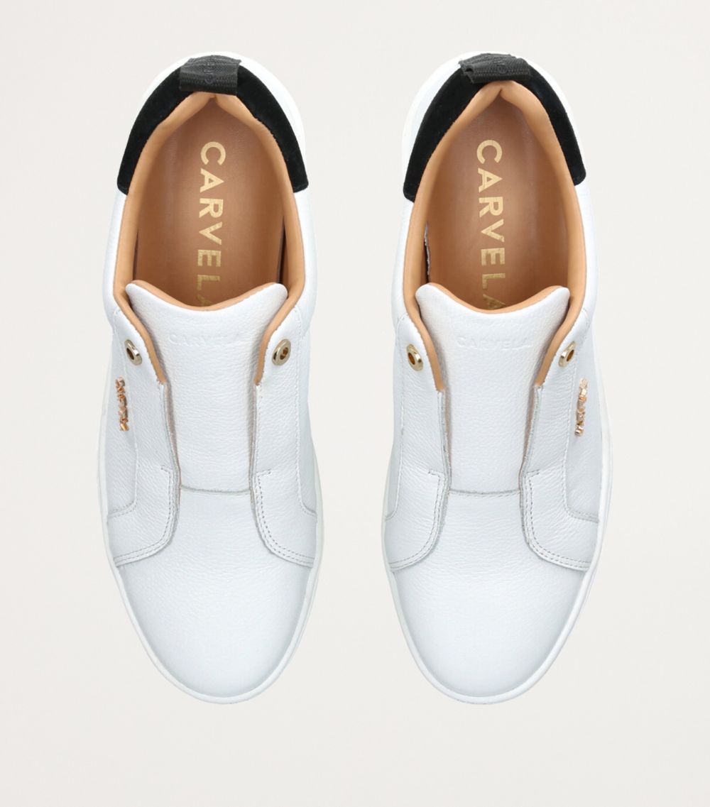 Carvela Carvela Leather Connected Laceless Sneakers