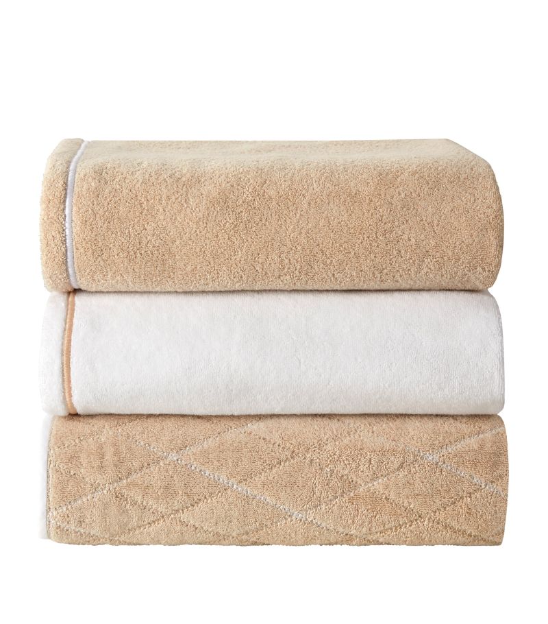 Yves Delorme Couture Yves Delorme Couture Duetto Lin Bath Towel (75Cm X 130Cm)