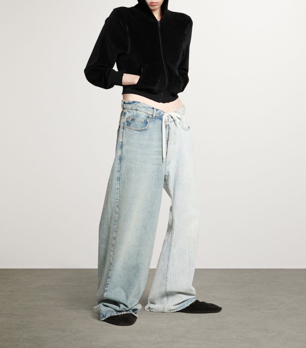 Balenciaga Balenciaga Fifty-Fifty Oversized Jeans